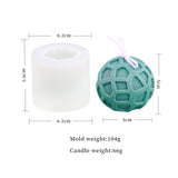 Easter Egg Silicone Candle Mold - Create Beautiful Patterned Candles for the Holiday Season Candles molds