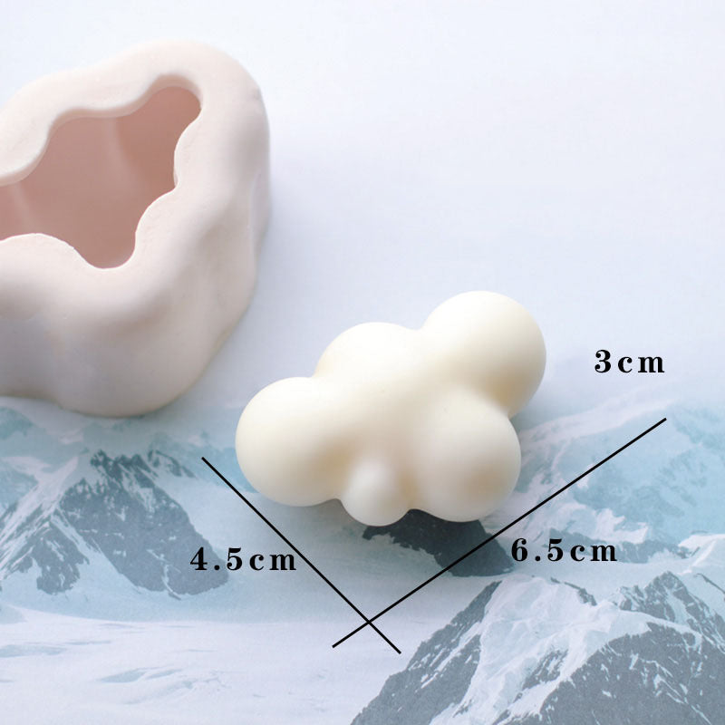 Fluffy Cloud Candle Mold - Create Dreamy Candles for a Relaxing Ambiance Candles molds