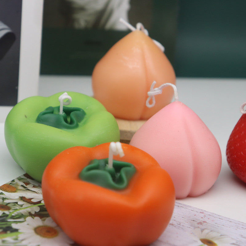 Fruit-Shaped Silicone Candle Molds for Creative Home Décor Candles molds