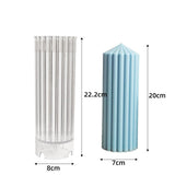 Stripe Pillar Candle Mold