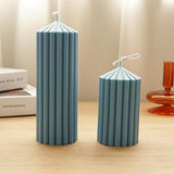 Stripe Pillar Candle Mold