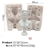 Greek Mythology Figurines Statue Sculpture Candle Mold Candles molds