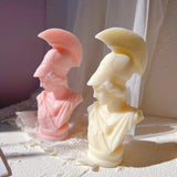 Greek Goddess Athena Statue Candle Mold