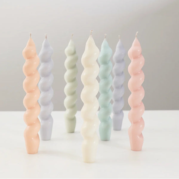 DIY Popular Spiral Candle Silicone Mold