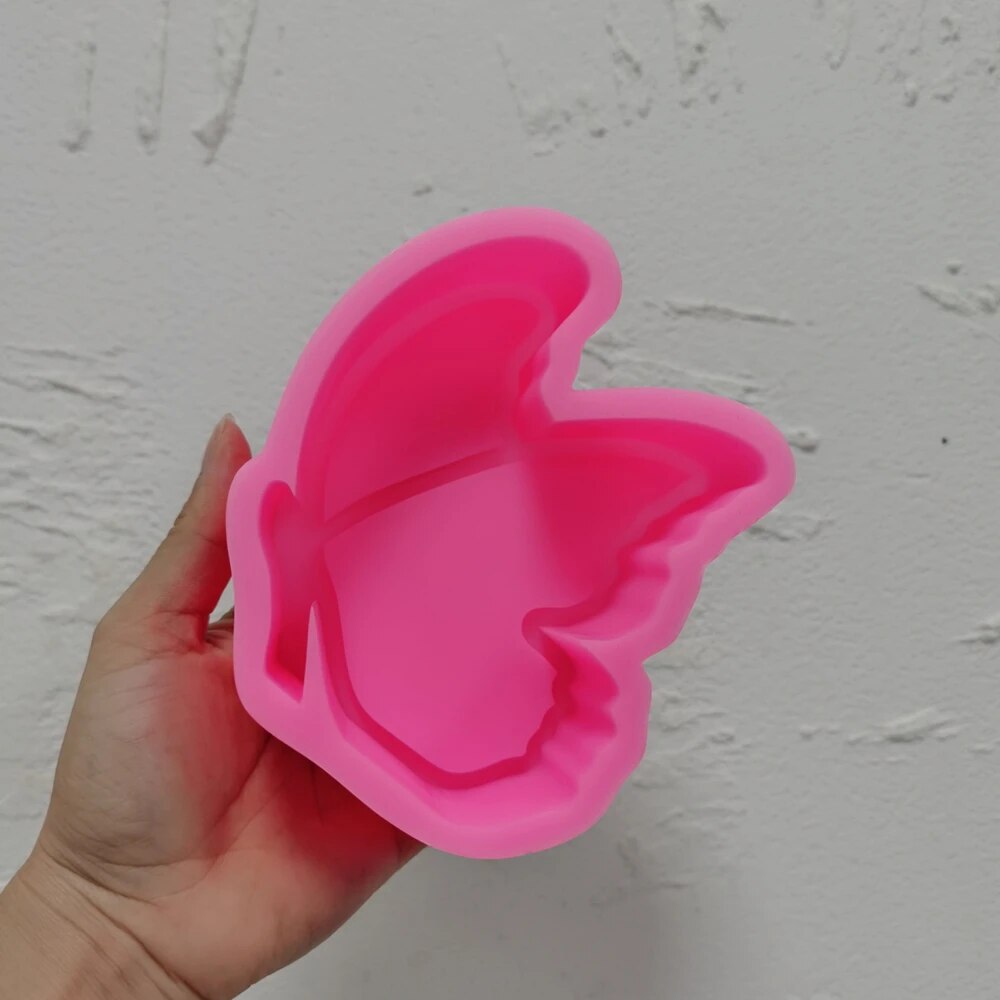 3D Cute Butterfly Candle Silicone Mold