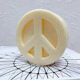 Peace Sign Candle Mold