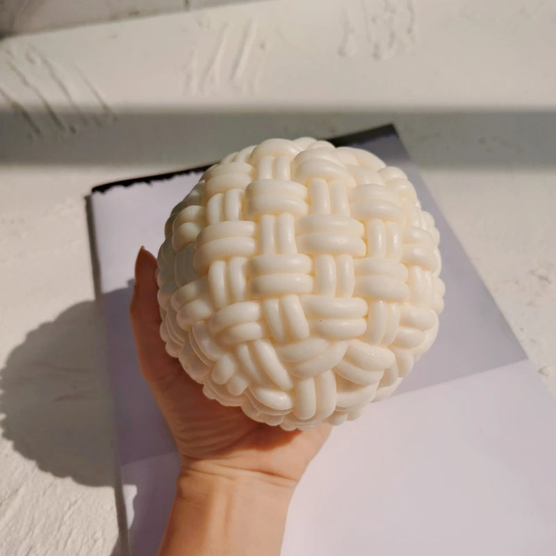 Yarn Ball Silicone Candle Mold