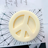 Peace Sign Candle Mold