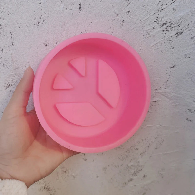Peace Sign Candle Mold