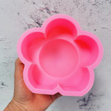 Pastel Flower Shaped Silicone Candles Mold