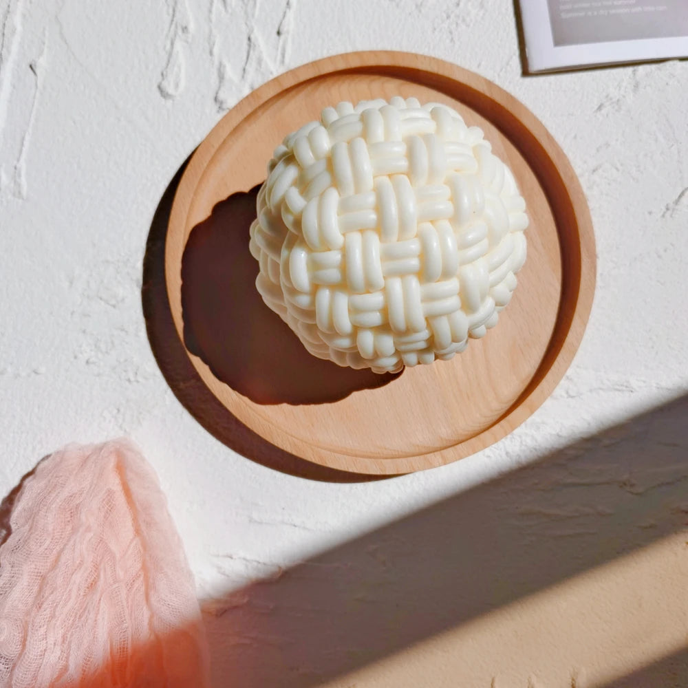 Yarn Ball Silicone Candle Mold