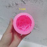 Big Size Lotus Bloom Flower Candles Mold