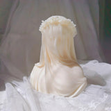 Veiled Lady Candle Silicone Mold