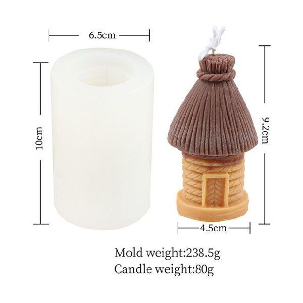 Honeycomb Design Silicone Candle Mold for Bee Wax Candle Making Candles molds