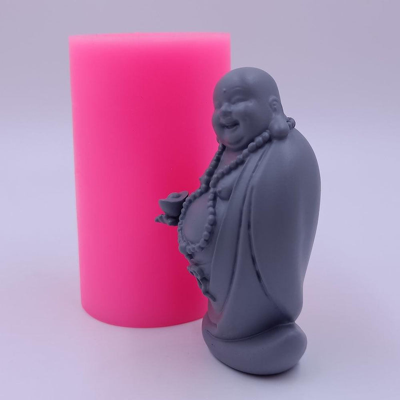 Laughing Buddha Candle Mold Silicone Candles molds