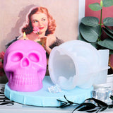 Laughing Skull Candle Mold Candles molds