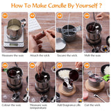 Light Your Creativity: Beginner's Candle Making Kit Candles molds