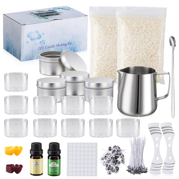 Light Your Creativity: Beginner's Candle Making Kit Candles molds