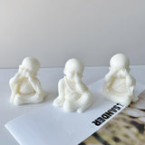 Little Monk Aromatherapy Homemade Candle Mold Candles molds