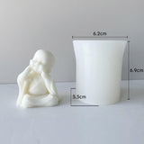 Little Monk Aromatherapy Homemade Candle Mold Candles molds