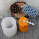 Mesh Cylindrical Candle Mold Korean Style Small Candles molds