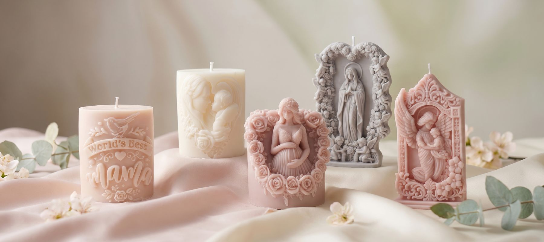 Mothers Day Candle Molds Collection