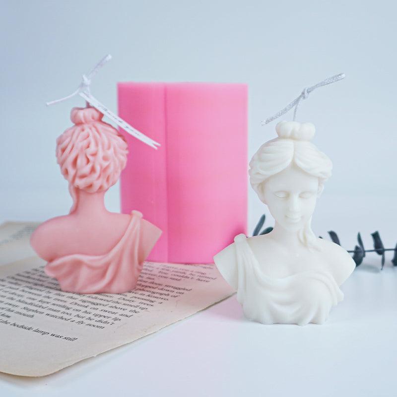 Muse Portrait Candle Mold: Create Stunning Candles with a Touch of Artistry Candles molds