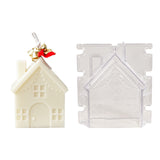 Christmas house Candle Mold