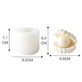 Pearl Shell Scented Candle Silicone Mold: Create Stunning Ocean-Inspired Candles Candles molds