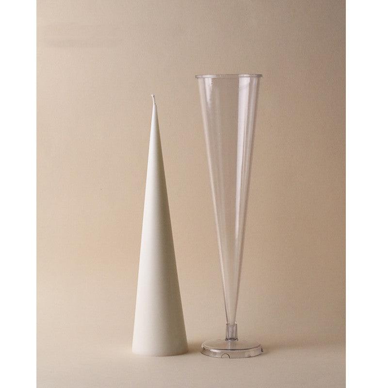 Plastic Candle Mold With Pointed Cone Connecting Stars Candles molds