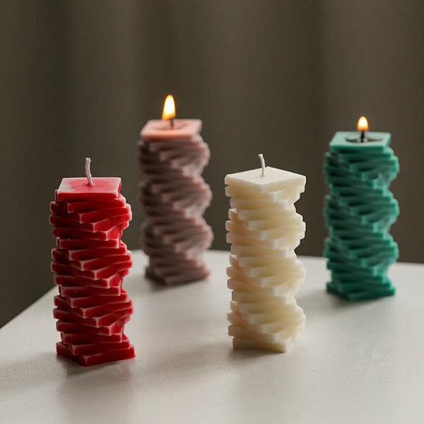 Rotary Modeling Blocks DIY Candle Mold