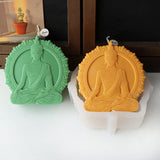 In Meditation Sakyamuni Silicone Candle Mold