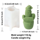 Christmas Cactus Silicone Candle Molds