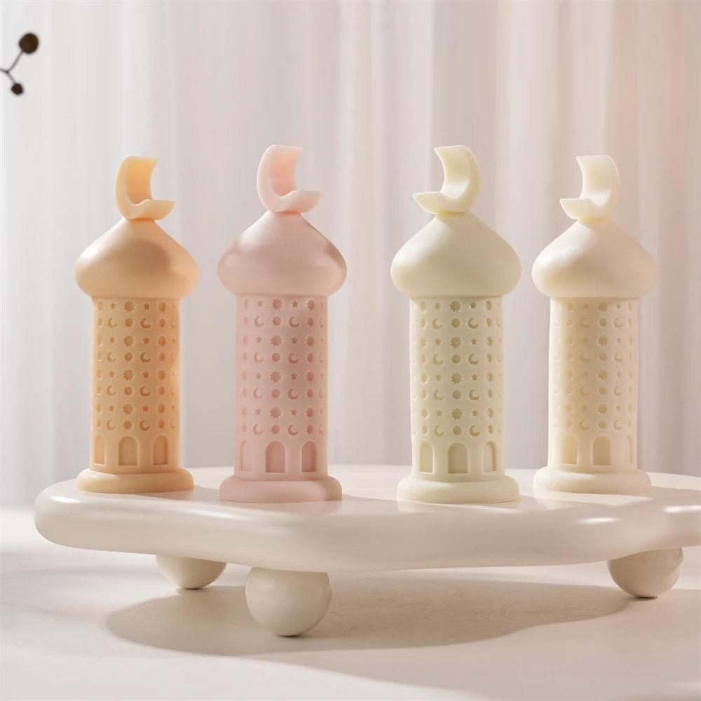 Star Moon Silicone Candle Mold