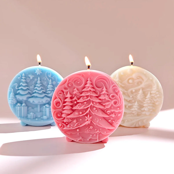 Pine Forest Aromatherapy Candle Mold