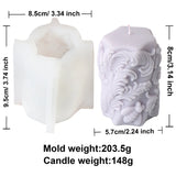 Honey Bee Blossom Pillar Candle Mold