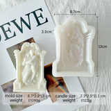 Eros and Psyche Candle Silicone Mold