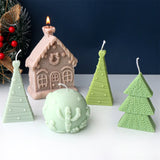 Holiday Hideaway Silicone Candle Molds