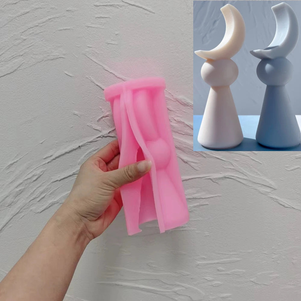 Islamic Ramadan Decor Silicone Candle Mold