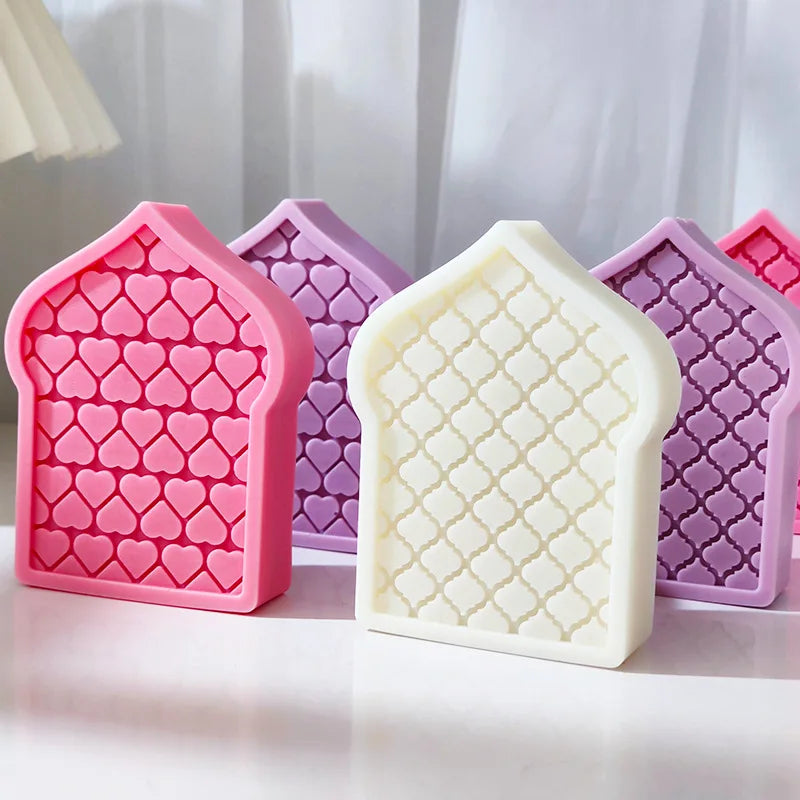 Mashrabiya Silicone Candle Mold