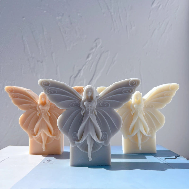 Fairy Angel Figurine Candle Mold