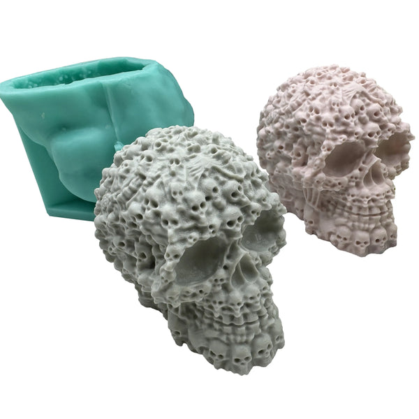 Skull of Skulls Silicone Candle Mold