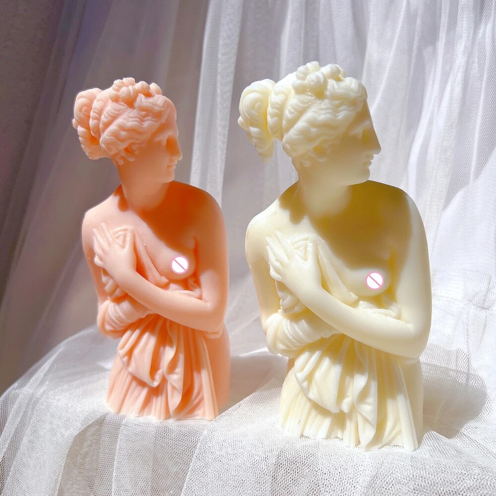 Venus Italica Statue Candle Mold