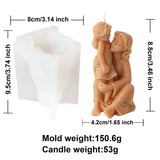 Mother Holding Baby Silicone Candle Mold