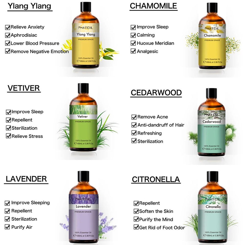 100ml Essential Oils for Candle Making DIY