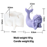 Mermaid Candle Mold