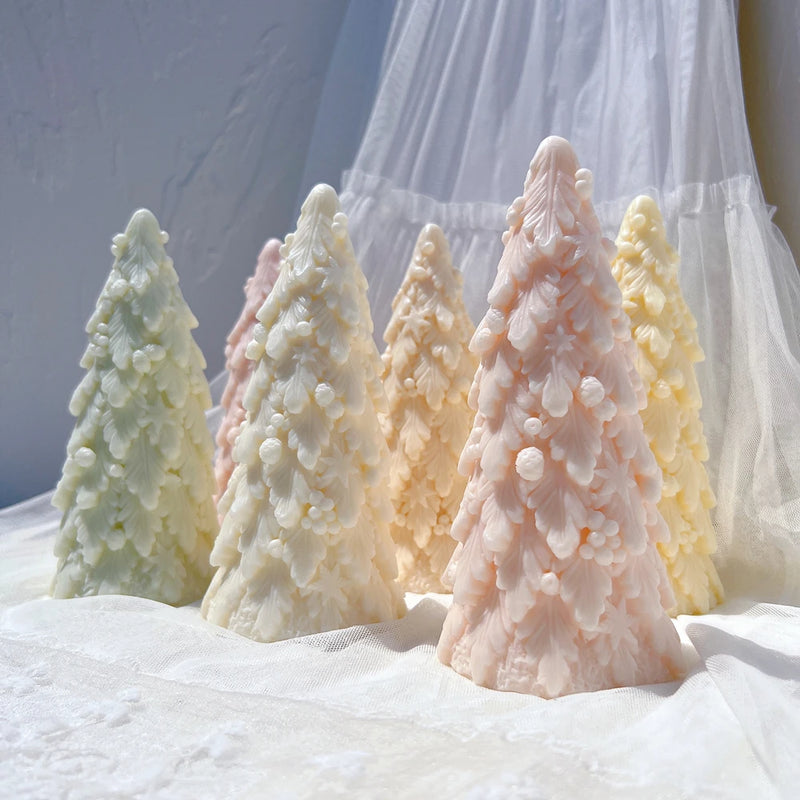 18CM Christmas Tree Silicone Candle Mold