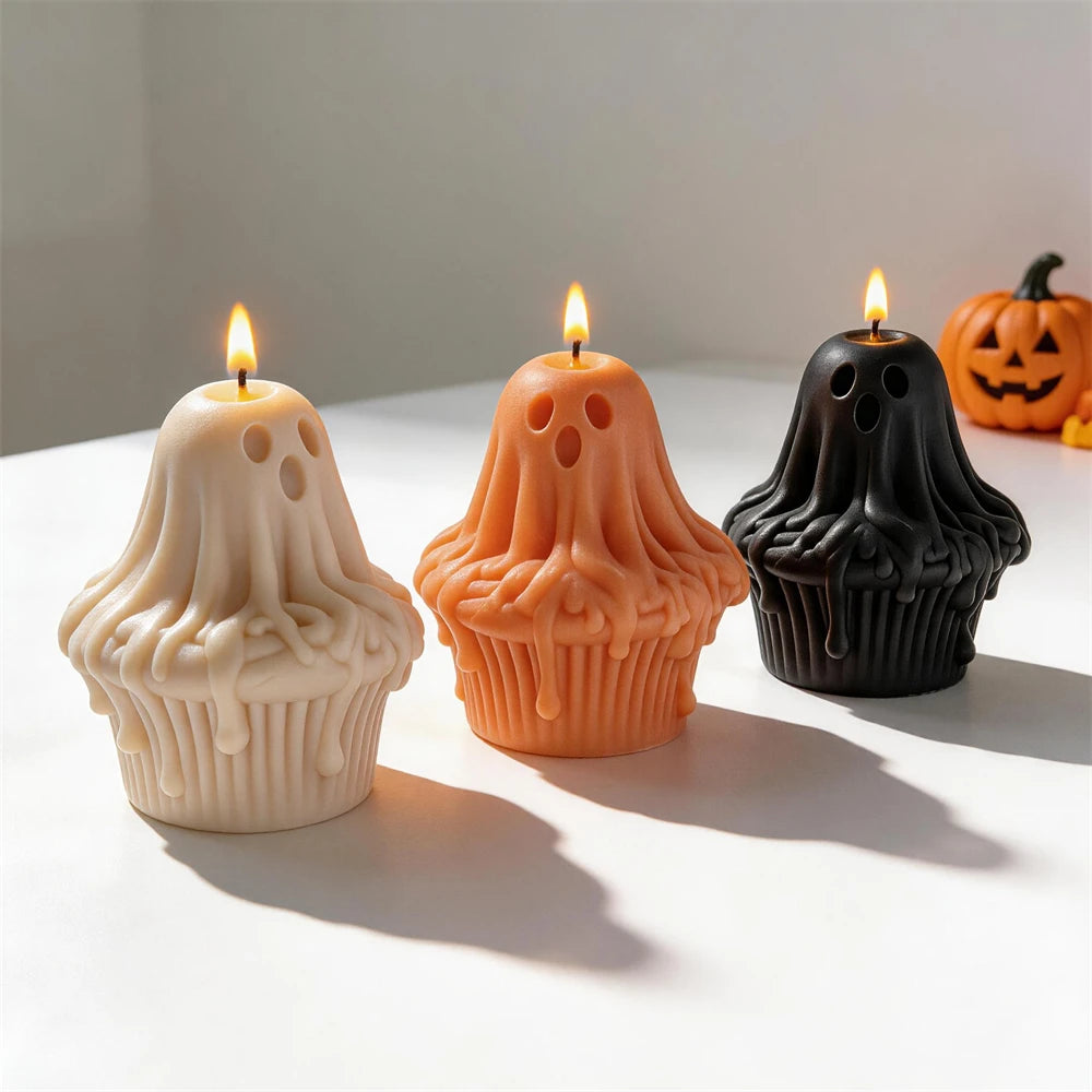 Ghost Figurine Candle Mold – Spooky DIY Halloween Fun
