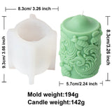 Honey Bee Blossom Pillar Candle Mold