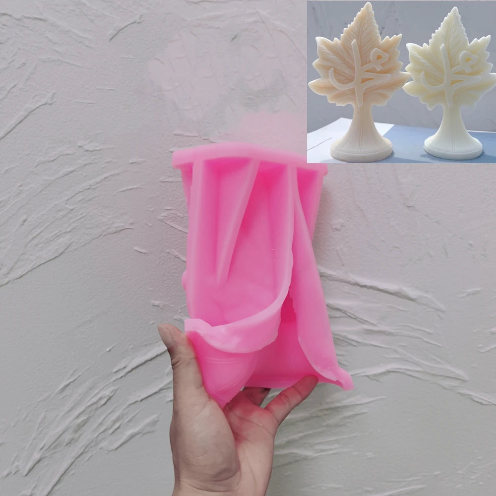 Islamic Ramadan Decor Silicone Candle Mold